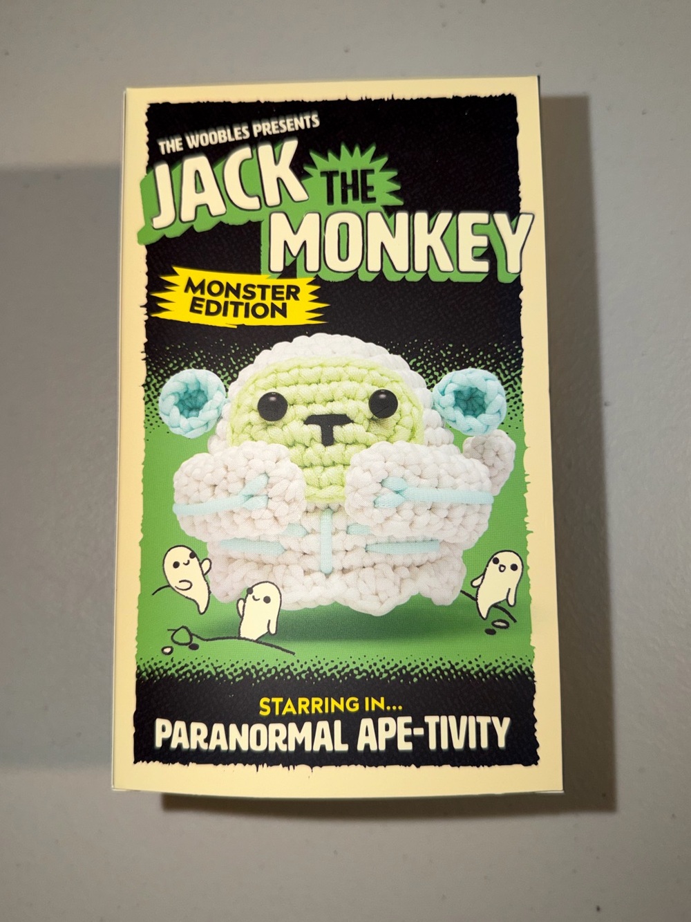 Woobles Jack the Monkey: Monster Edition crochet kit